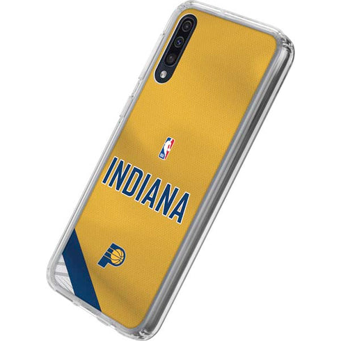 NBA Indiana Pacers Jersey Galaxy A50 Clear Case
